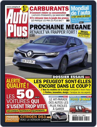 Auto Plus France (Digital) September 2nd, 2012 Issue Cover