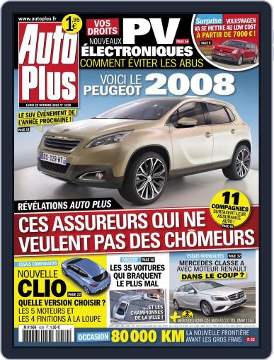 Auto Plus France October 21st, 2012 Digital Back Issue Cover