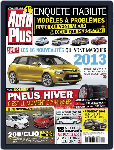 Auto Plus France (Digital) December 14th, 2012 Issue Cover