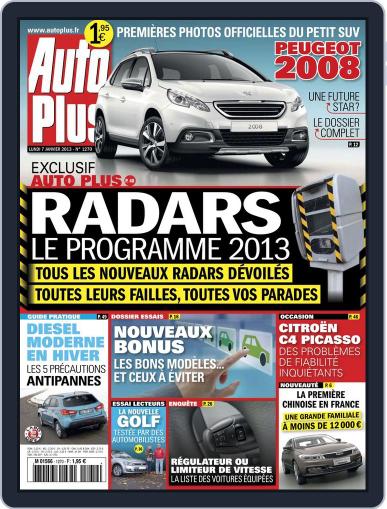 Auto Plus France January 7th, 2013 Digital Back Issue Cover