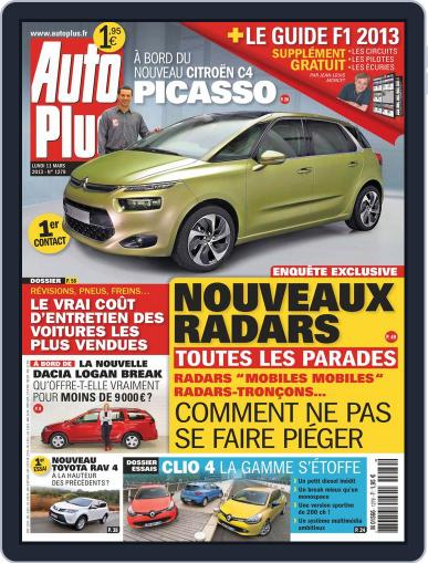 Auto Plus France March 10th, 2013 Digital Back Issue Cover