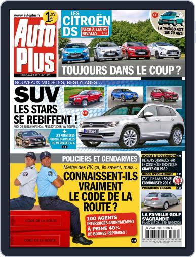 Auto Plus France August 25th, 2013 Digital Back Issue Cover