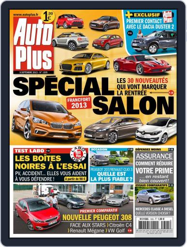 Auto Plus France September 9th, 2013 Digital Back Issue Cover