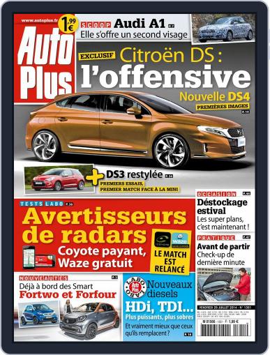 Auto Plus France July 25th, 2014 Digital Back Issue Cover