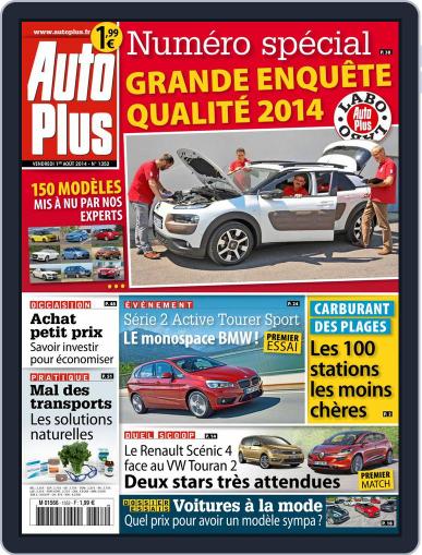 Auto Plus France (Digital) August 1st, 2014 Issue Cover