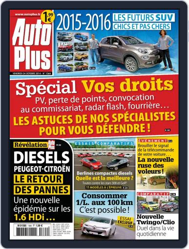 Auto Plus France October 24th, 2014 Digital Back Issue Cover