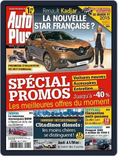 Auto Plus France (Digital) March 12th, 2015 Issue Cover