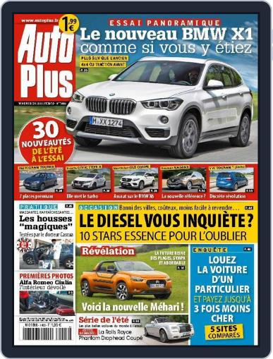 Auto Plus France July 23rd, 2015 Digital Back Issue Cover