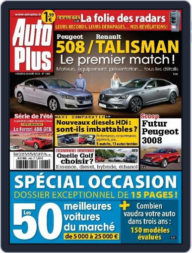 Auto Plus France August 27th, 2015 Digital Back Issue Cover