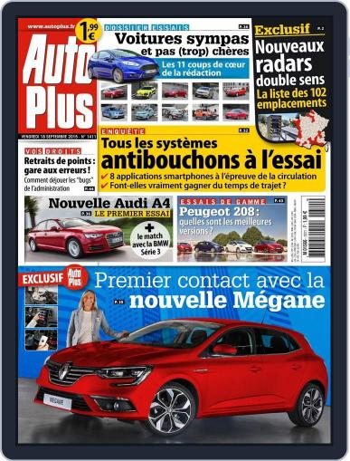 Auto Plus France September 17th, 2015 Digital Back Issue Cover