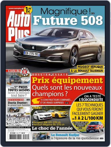 Auto Plus France October 22nd, 2015 Digital Back Issue Cover