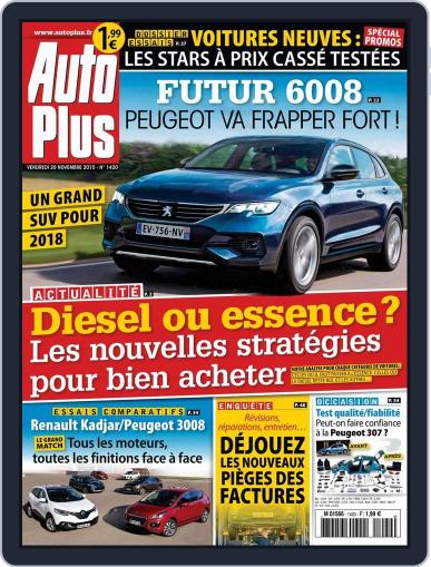 Auto Plus France November 20th, 2015 Digital Back Issue Cover