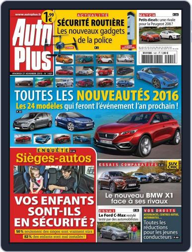 Auto Plus France (Digital) November 26th, 2015 Issue Cover