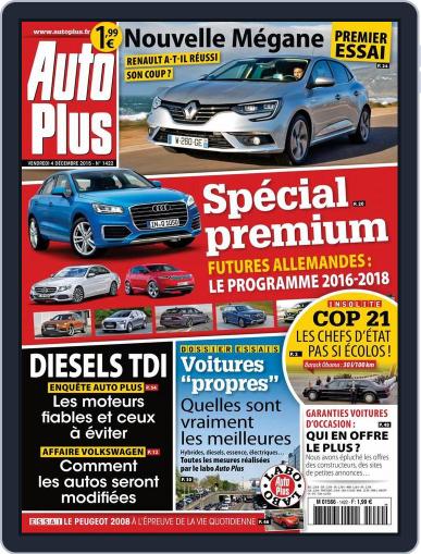 Auto Plus France December 4th, 2015 Digital Back Issue Cover