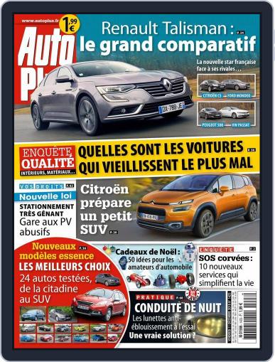 Auto Plus France December 11th, 2015 Digital Back Issue Cover