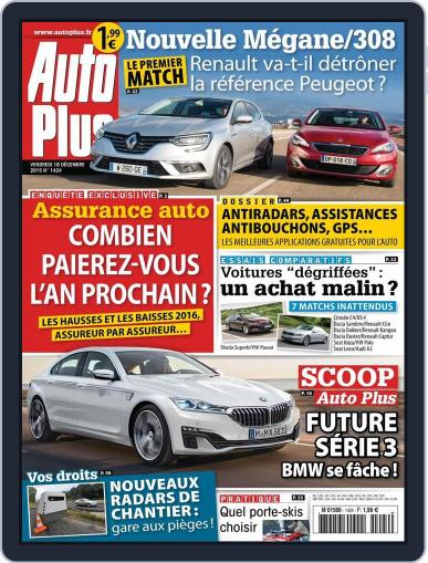 Auto Plus France December 18th, 2015 Digital Back Issue Cover