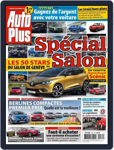 Auto Plus France February 26th, 2016 Digital Back Issue Cover