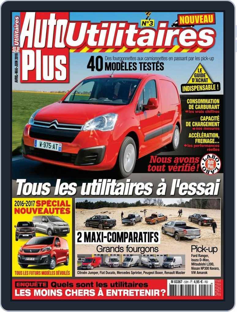 Auto Plus France HS Utilitaires 3 2016 (Digital) 
