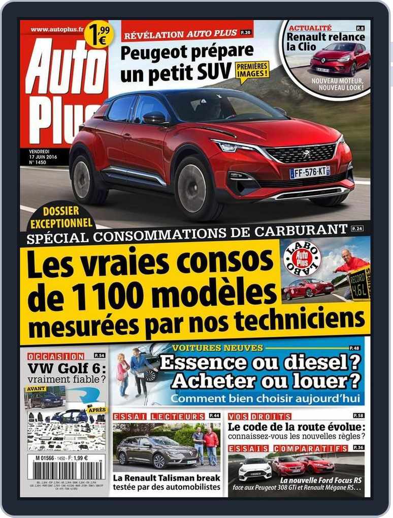 Auto Plus France Issue 1450 (Digital) 