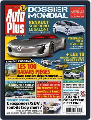 Auto Plus France September 30th, 2016 Digital Back Issue Cover