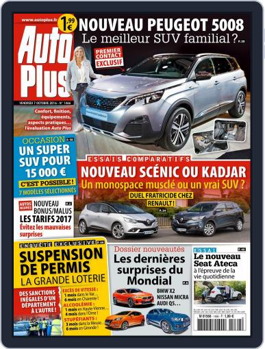 Auto Plus France October 7th, 2016 Digital Back Issue Cover