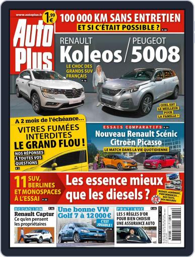 Auto Plus France (Digital) November 4th, 2016 Issue Cover