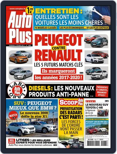 Auto Plus France February 3rd, 2017 Digital Back Issue Cover