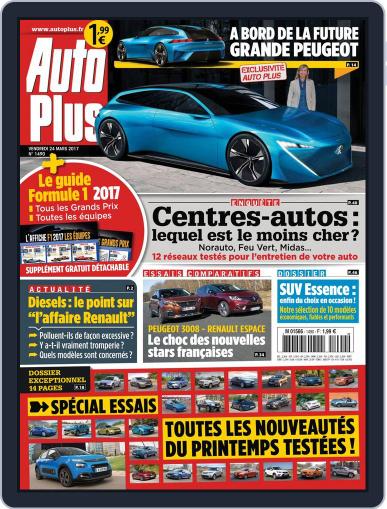 Auto Plus France (Digital) March 24th, 2017 Issue Cover