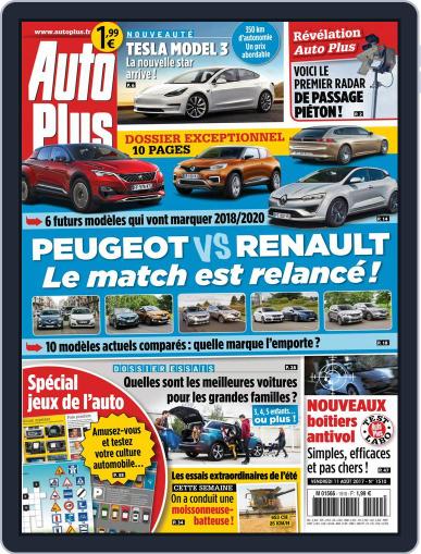 Auto Plus France August 11th, 2017 Digital Back Issue Cover