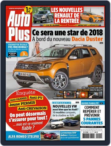 Auto Plus France (Digital) September 15th, 2017 Issue Cover