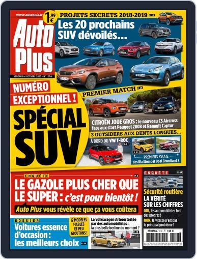 Auto Plus France (Digital) October 6th, 2017 Issue Cover