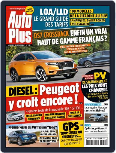 Auto Plus France (Digital) October 13th, 2017 Issue Cover