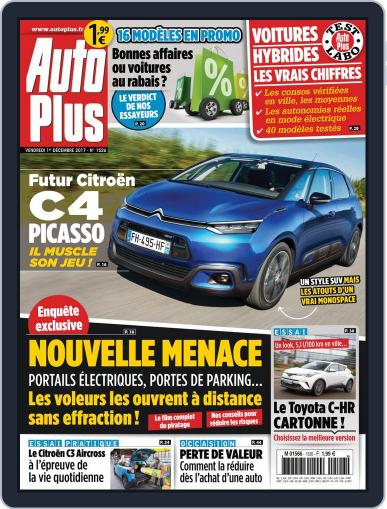 Auto Plus France (Digital) December 1st, 2017 Issue Cover