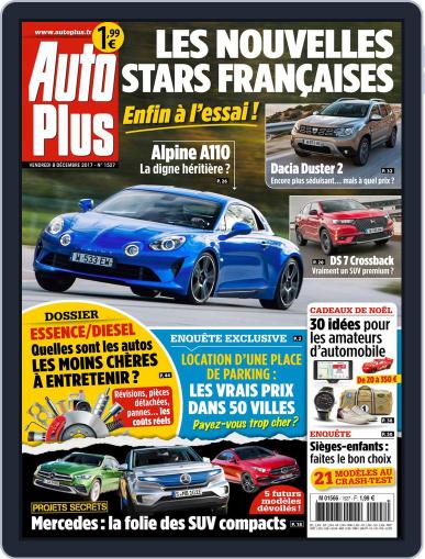 Auto Plus France December 8th, 2017 Digital Back Issue Cover