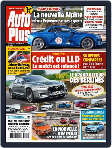 Auto Plus France December 15th, 2017 Digital Back Issue Cover