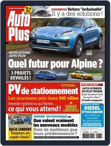 Auto Plus France January 5th, 2018 Digital Back Issue Cover