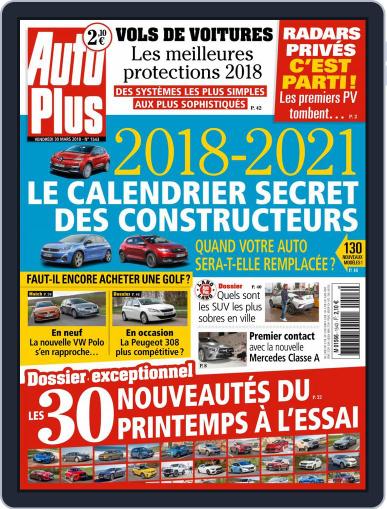 Auto Plus France March 30th, 2018 Digital Back Issue Cover