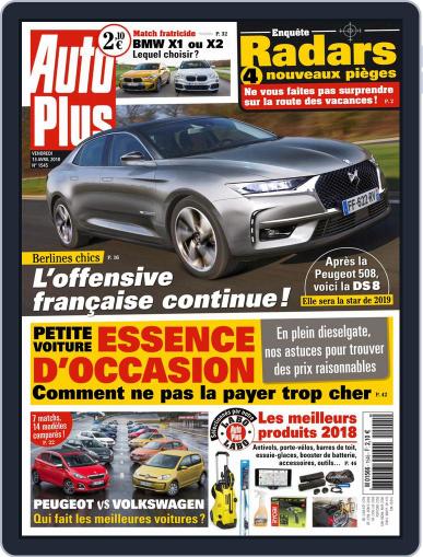 Auto Plus France (Digital) April 13th, 2018 Issue Cover