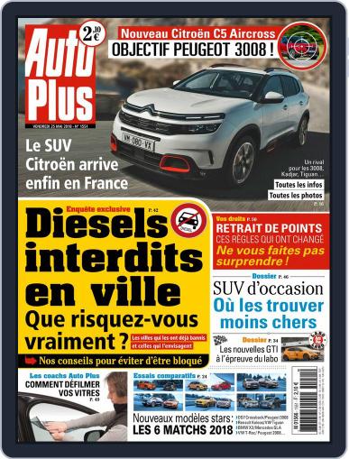 Auto Plus France May 25th, 2018 Digital Back Issue Cover