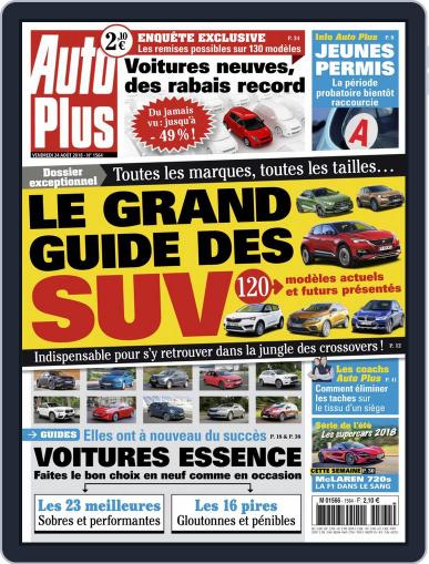 Auto Plus France August 24th, 2018 Digital Back Issue Cover