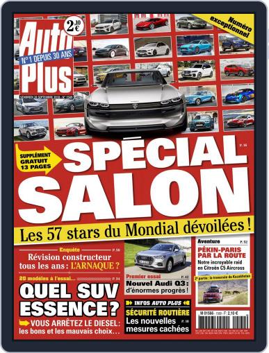 Auto Plus France September 28th, 2018 Digital Back Issue Cover