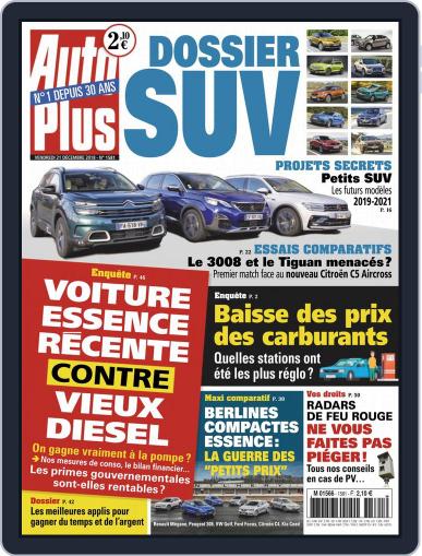 Auto Plus France (Digital) December 21st, 2018 Issue Cover