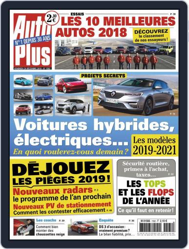 Auto Plus France (Digital) December 28th, 2018 Issue Cover