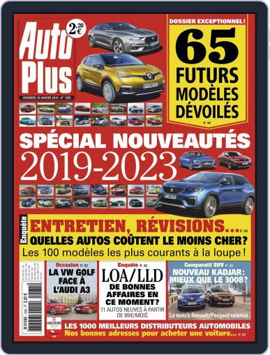 Auto Plus France January 18th, 2019 Digital Back Issue Cover