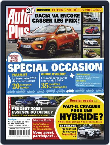 Auto Plus France (Digital) January 25th, 2019 Issue Cover