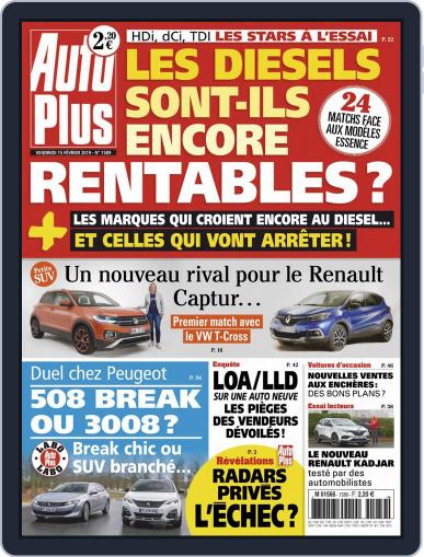 Auto Plus France February 15th, 2019 Digital Back Issue Cover