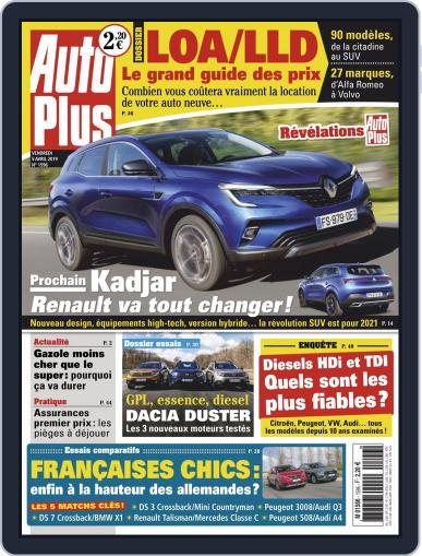 Auto Plus France April 5th, 2019 Digital Back Issue Cover