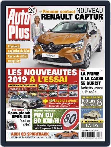 Auto Plus France July 26th, 2019 Digital Back Issue Cover