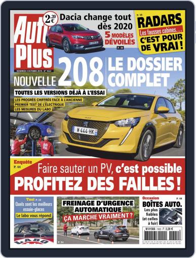 Auto Plus France October 4th, 2019 Digital Back Issue Cover