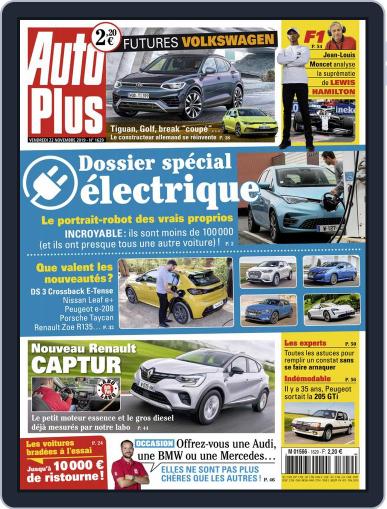 Auto Plus France November 22nd, 2019 Digital Back Issue Cover